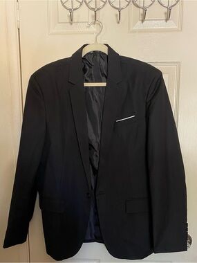 Amazon Black Men's Single-Breasted Sport Coat Blazer. XL.